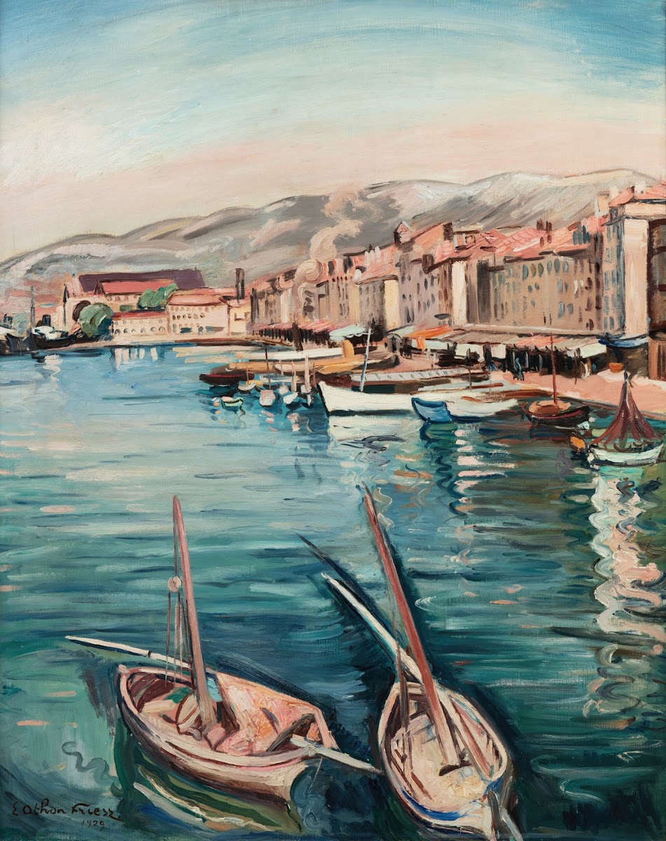 Le port deToulon 1929