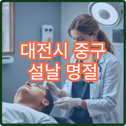 대전시 중구 설날 명절 연휴 내과 진료 병원 어디서 받을까