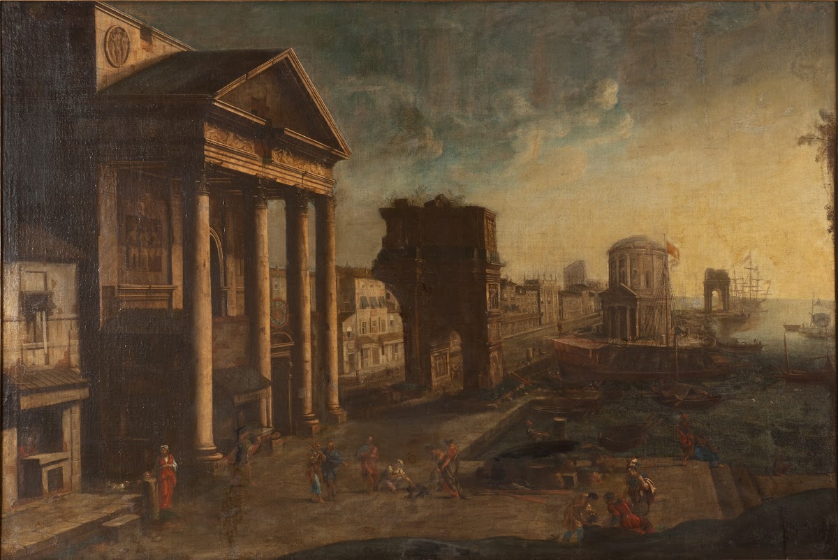 Harbour with Capriccio