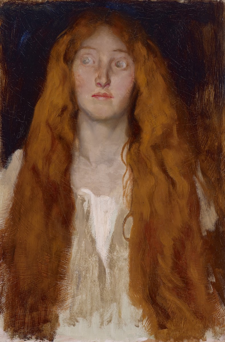 Figure Study of Ophelia for The Play Scene Hamlet Act III Scene II ca18961897