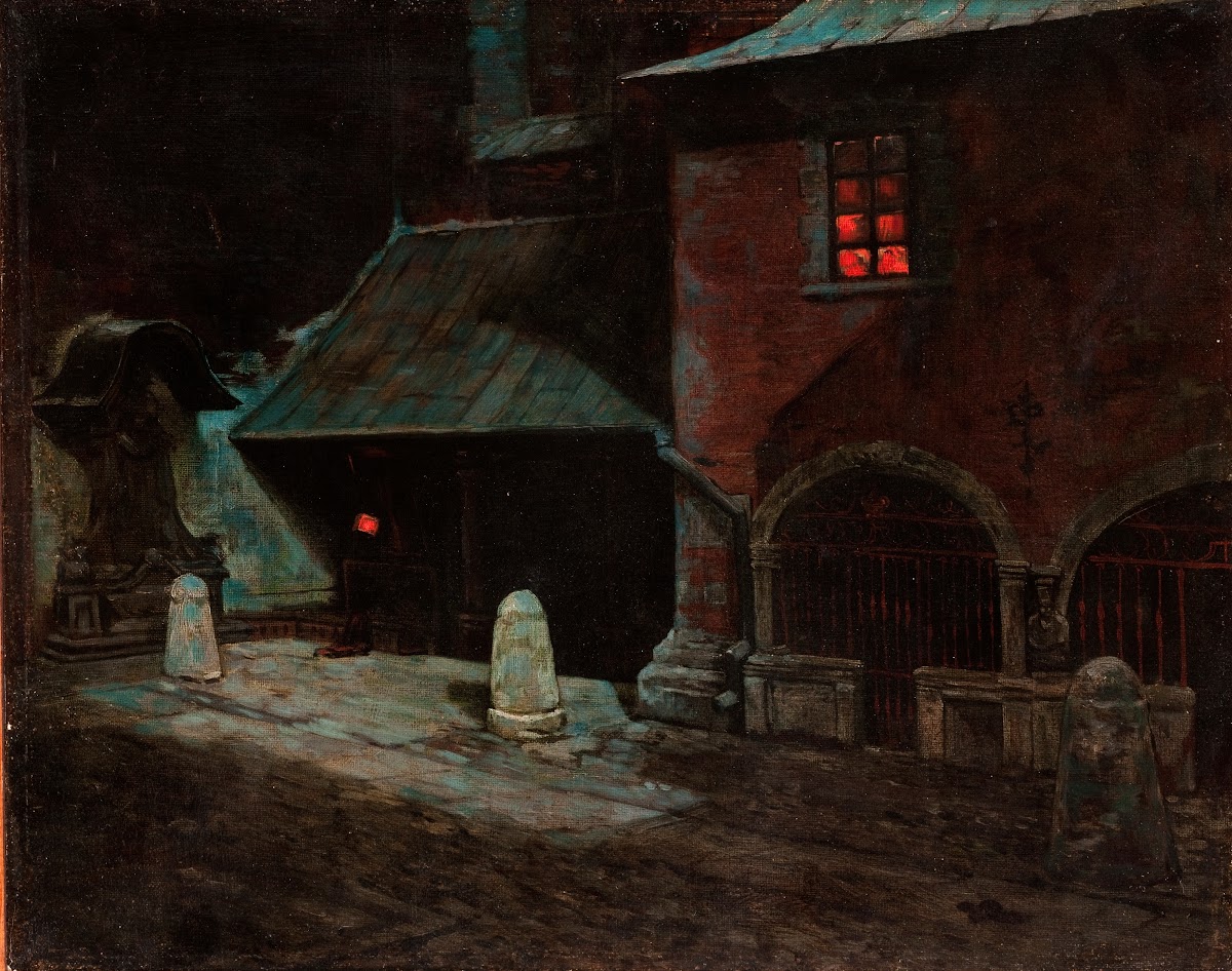 St Marys Church in Krakow 1900