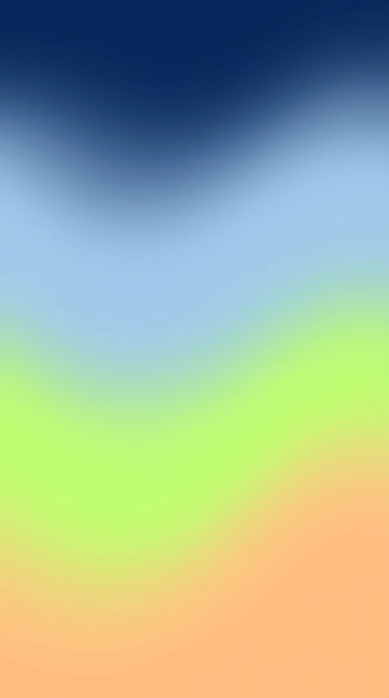 Abstract Soothing Gradient from Navy to Lime and Apricot - Free 4K mobile Wallpaper