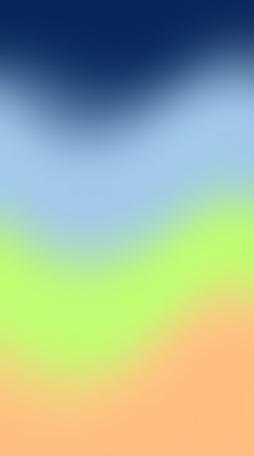 Abstract Soothing Gradient from Navy to Lime and Apricot - Free mobile Wallpaper