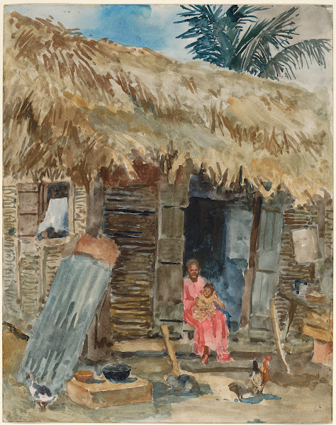 Hut in Trinidad c 1917