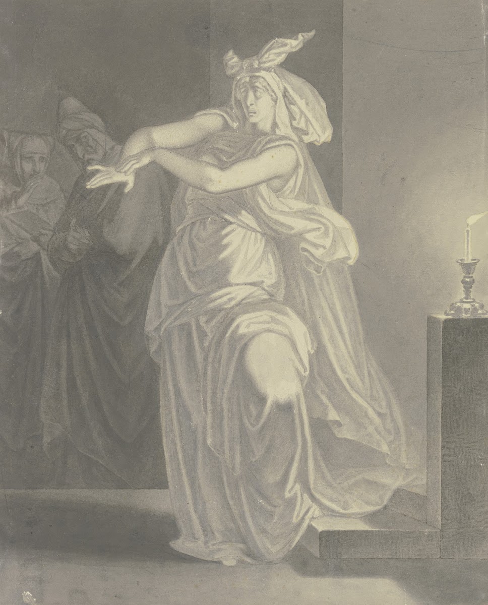Lady Macbeth mit blutigen Händen