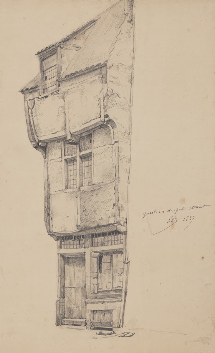 Gevel in de Zakstraat 1837