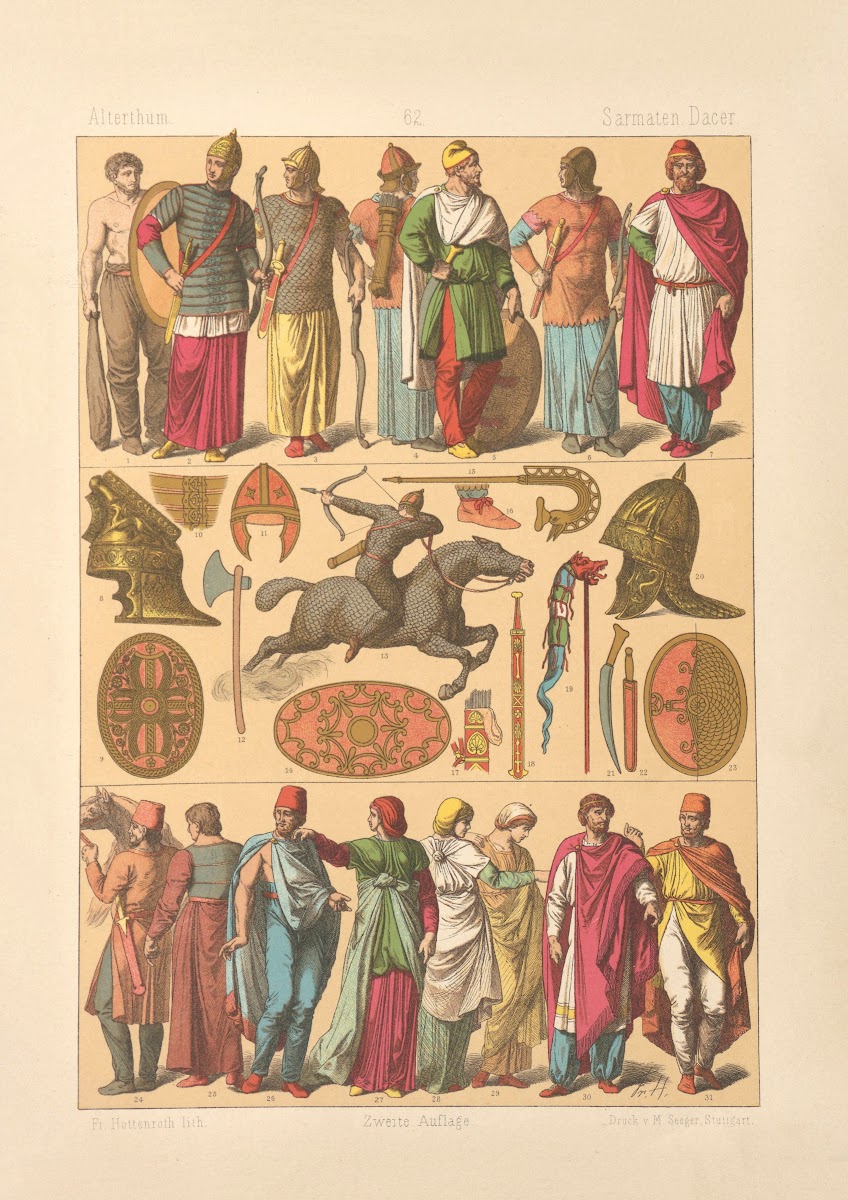 Sarmaten Dacer 1884
