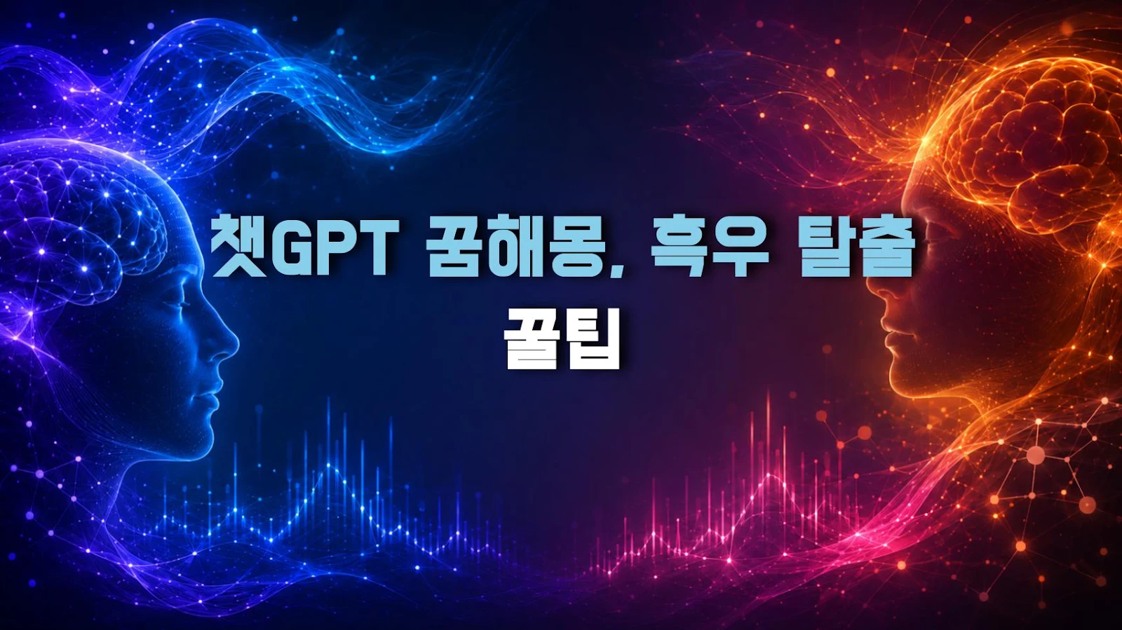 챗GPT 꿈해몽, 흑우 탈출 꿀팁