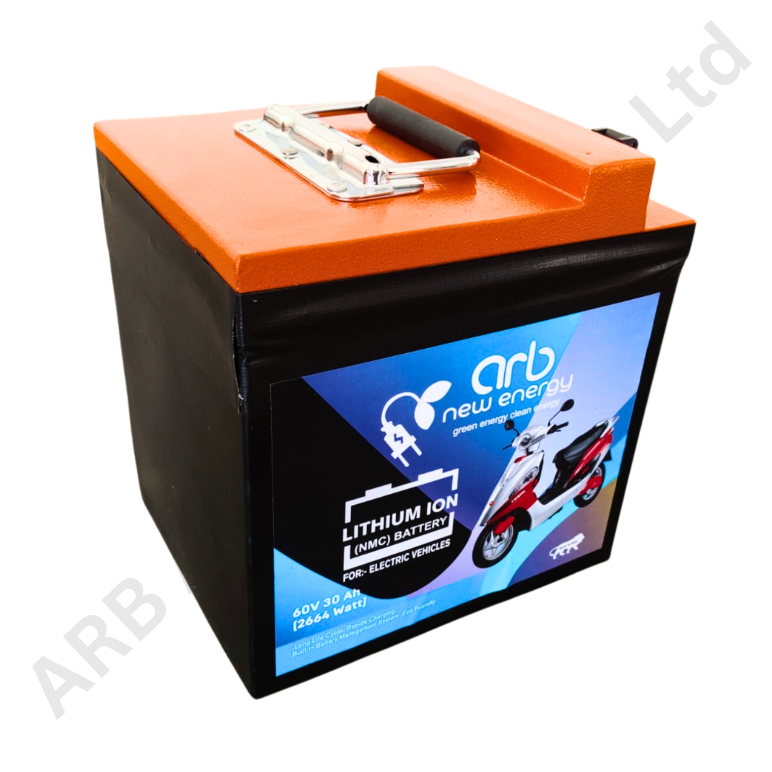 60V 30Ah NMC Series 16S 7P Battery Pack (1108a)