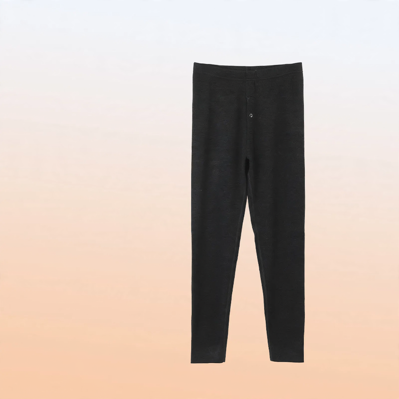 Warming thermal underwear set made of cashmere and silk