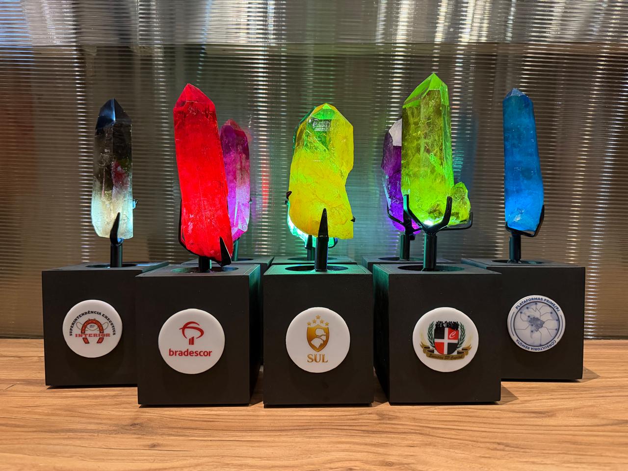 Bradesco — Troféu de Cristal Iluminado: vista 107 do projeto
