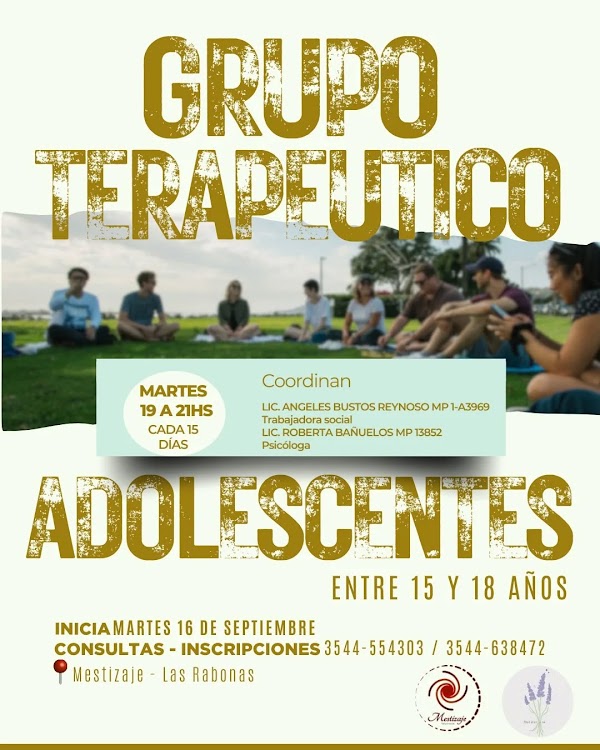 Grupo Terapéutico Adolescentes