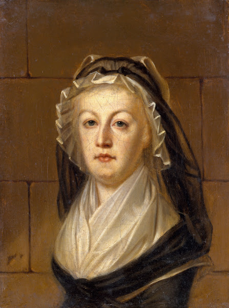 Portrait De Marie Antoinette Au Temple 1815