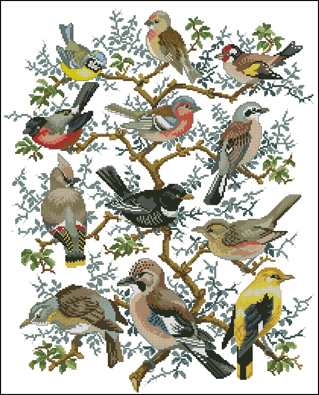 CMP ER12266 Tree With Birds