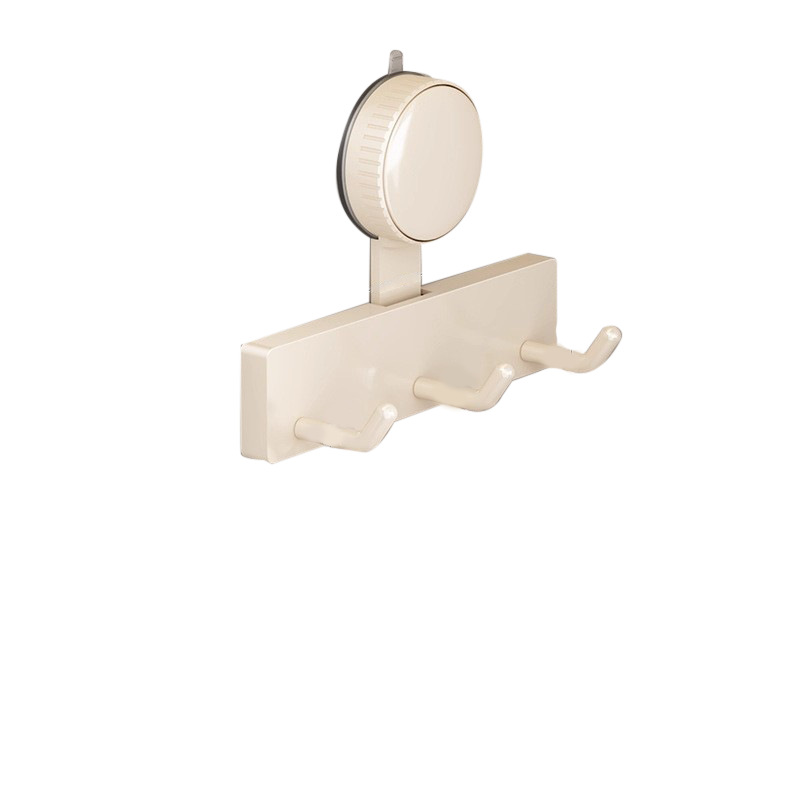 Suction cup kitchen hooks with 3 or 5 hooks