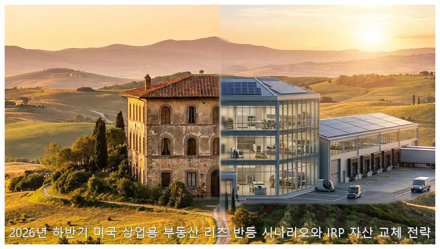2026년 하반기 미국 상업용 부동산 리츠 반등 시나리오와 IRP 자산 교체 전략 핵심 안내 및 분석 인포그래픽 (6)