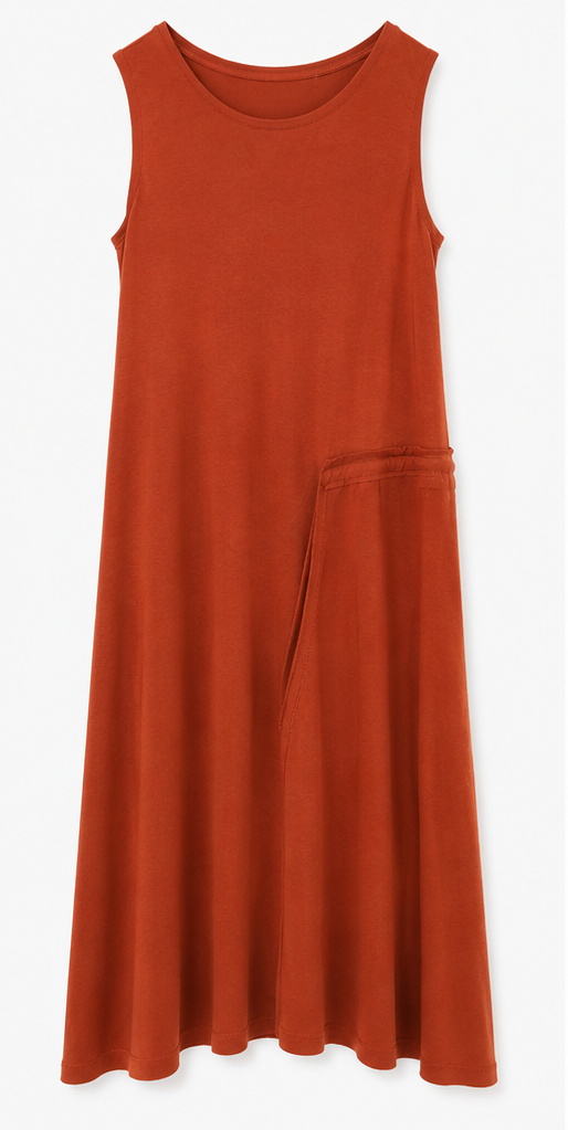 Dama - Rochie cărămizie Mohito - S
