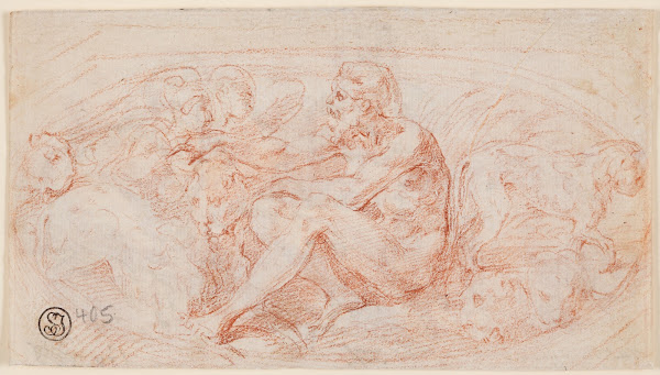 Daniel in the lions den ca 1531  1535