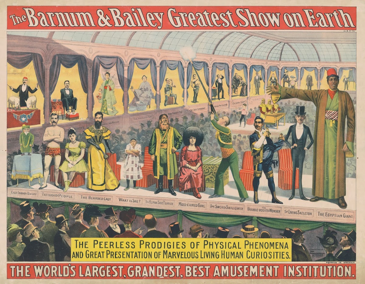 The peerless prodigies of physical phenomena and great presentation of marvelous