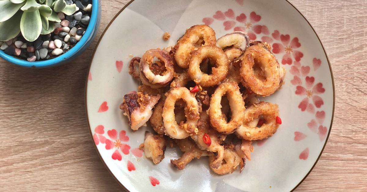 Mực chiên nước mắm