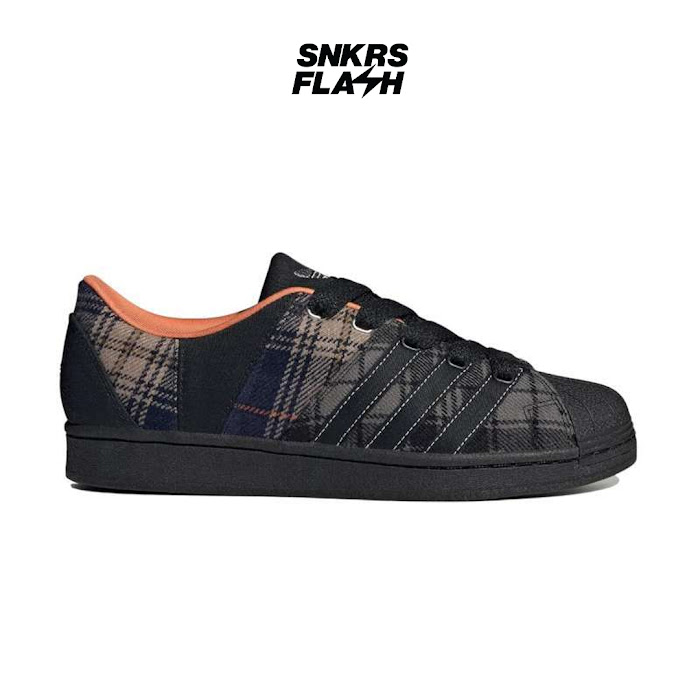 ADIDAS SUPERSTAR SUPERMODIFIED CORE BLACK - Size 36.7
