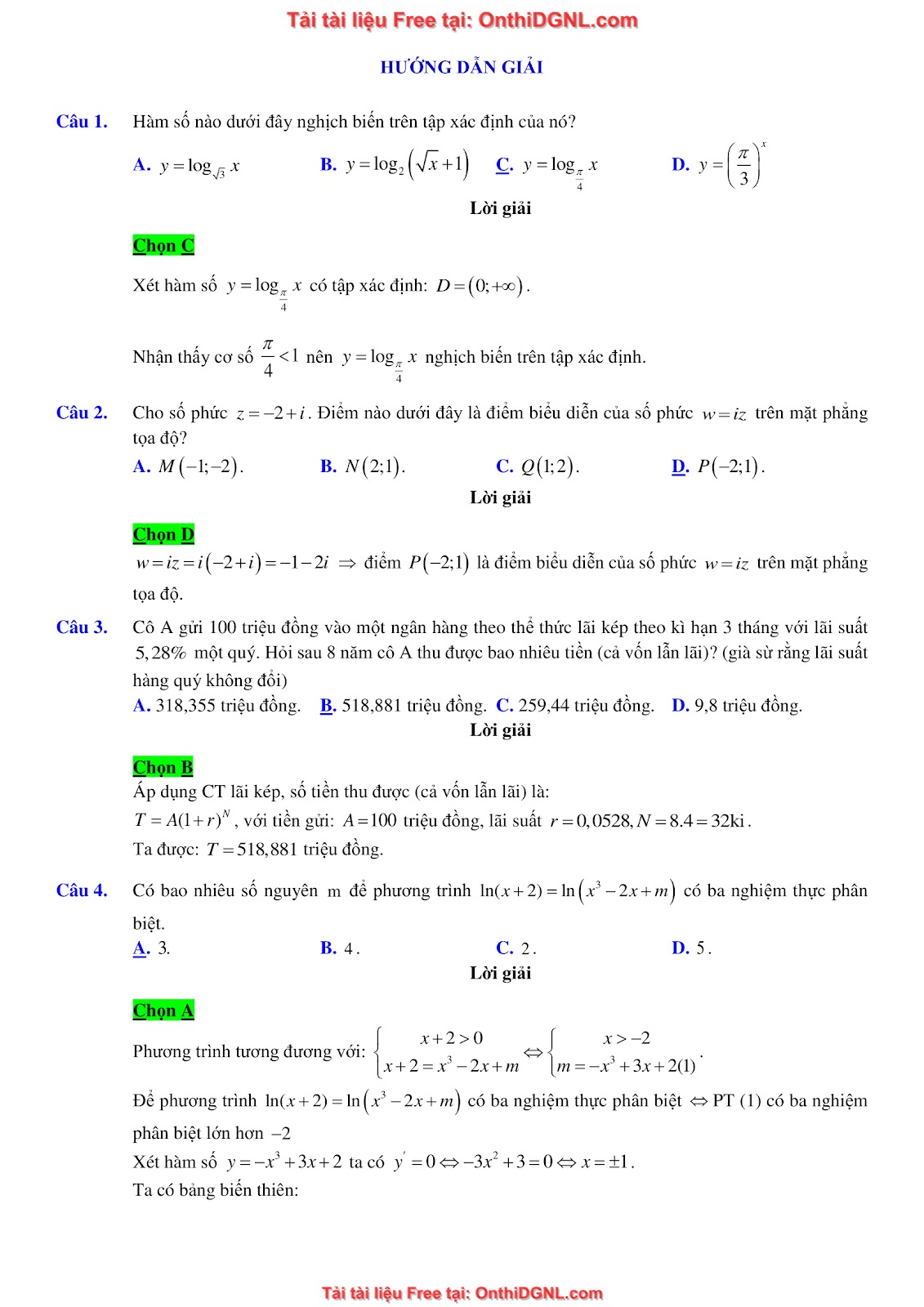 16 Đề ôn DGNL Sư Phạm HN môn toán - có đáp án