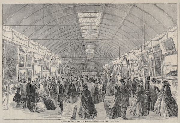 Picture Gallery of the Fair Fourteenth Street Building c 1864