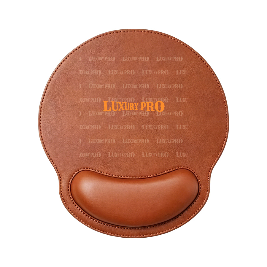 Wrist guard leather mouse pad