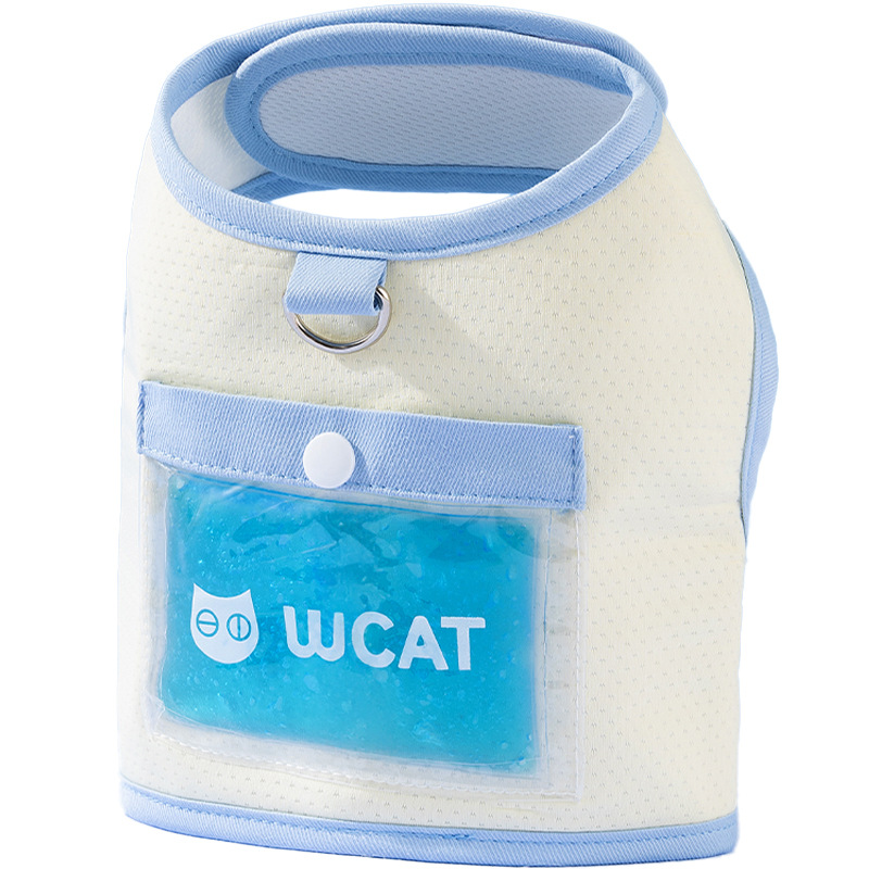 Katzen-Brustgeschirr mit Kühlakku, Polyester