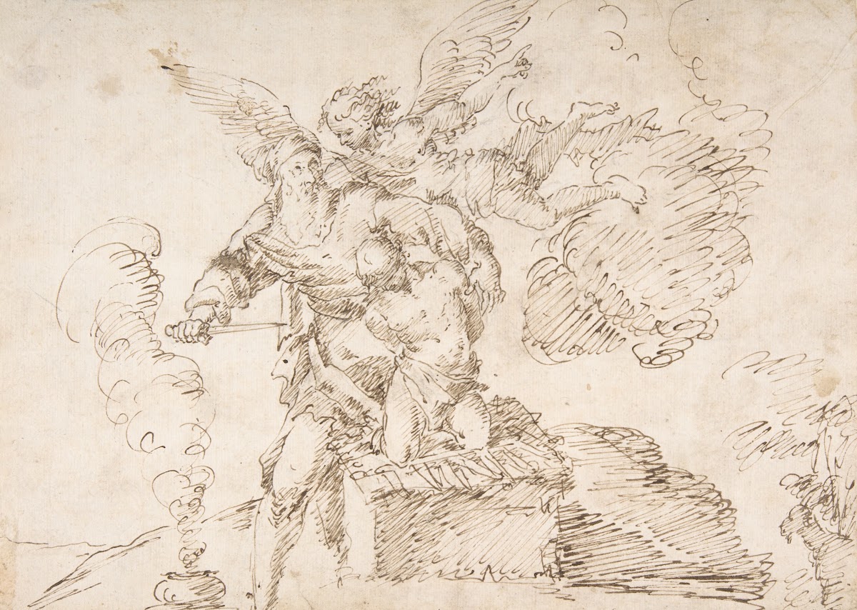 Abraham about to Sacrifice Isaac 161256