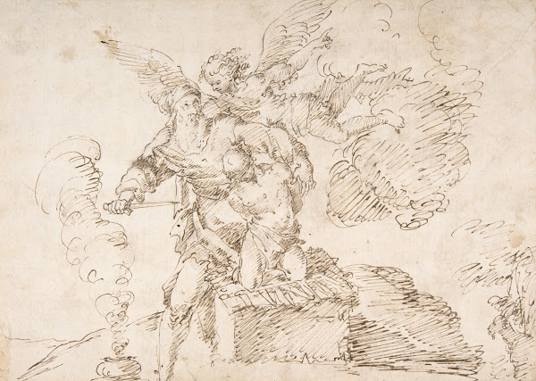 Abraham about to Sacrifice Isaac 161256