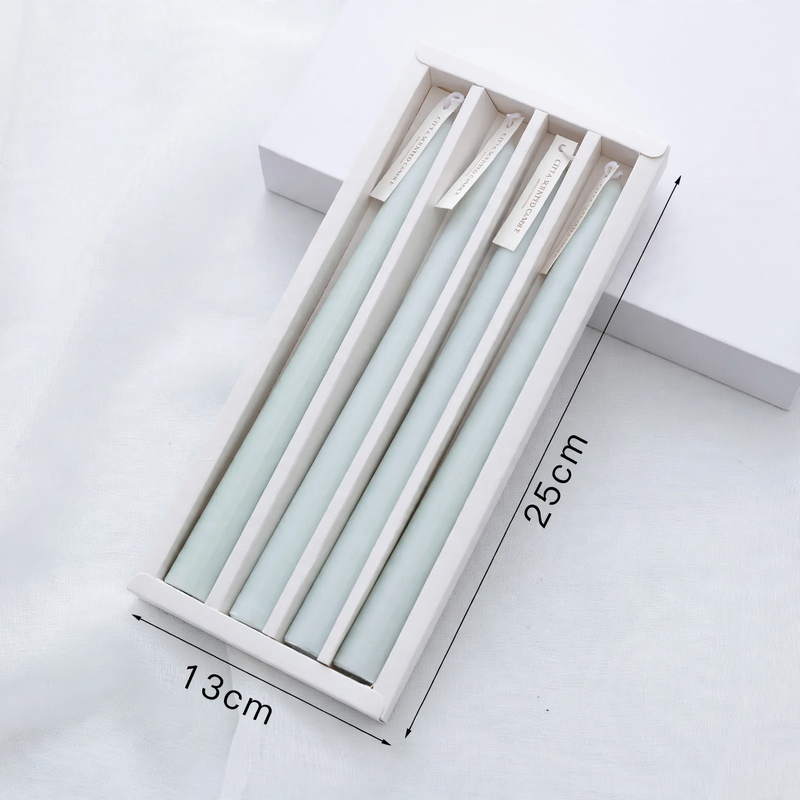 Glass candle holder in various shapes