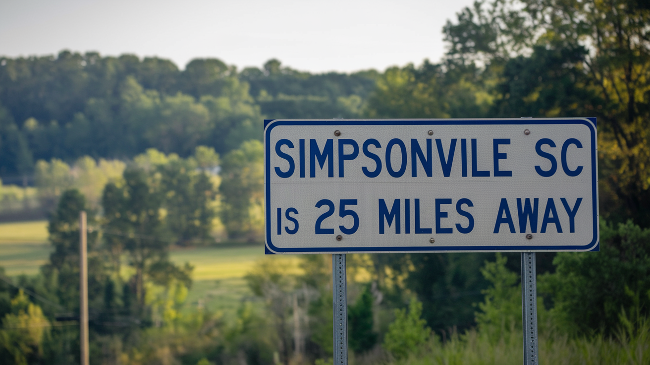 How Far Is Simpsonville SC from Myrtle Beach?