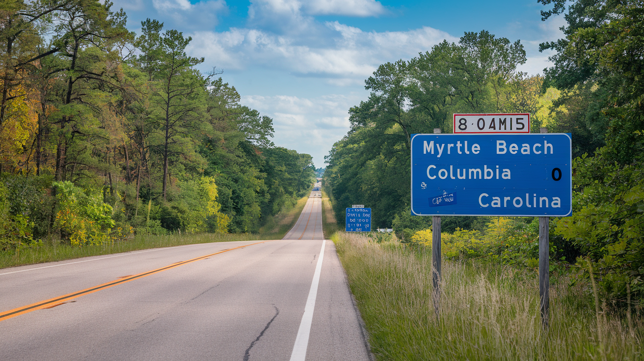 How to Get from Myrtle Beach to Columbia SC