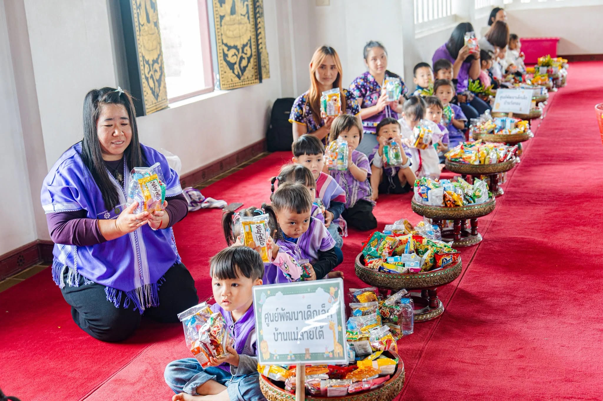 ภาพประกอบ โครงการกิจกรรมพัฒนาผู้เรียนสำหรับเด็กอายุ ๓-๕ ปี