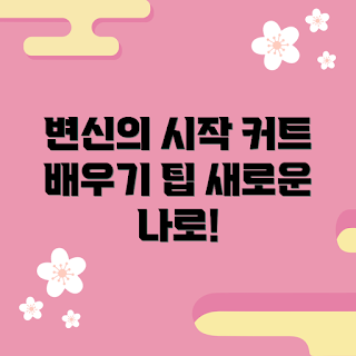 커트배우기 추천, 커트 기술, 헤어 스타일링, 새로운 모습, 자격증 과정