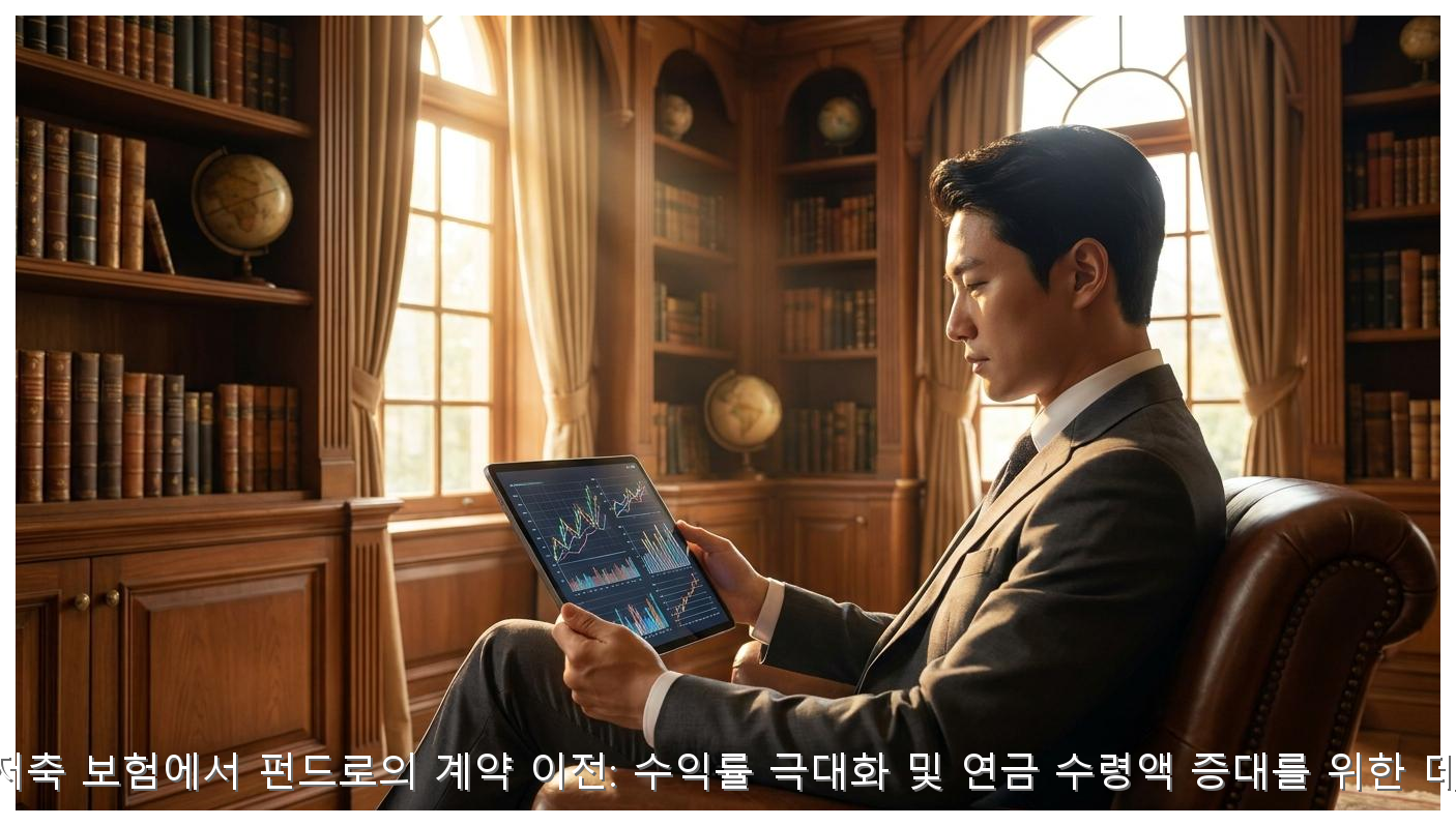 2026년 개인연금저축 보험에서 펀드로의 계약 이전: 수익률 극대화 및 연금 수령액 증대를 위한 데이터 기반 가이드 핵심 안내 및 분석 인포그래픽 (2)