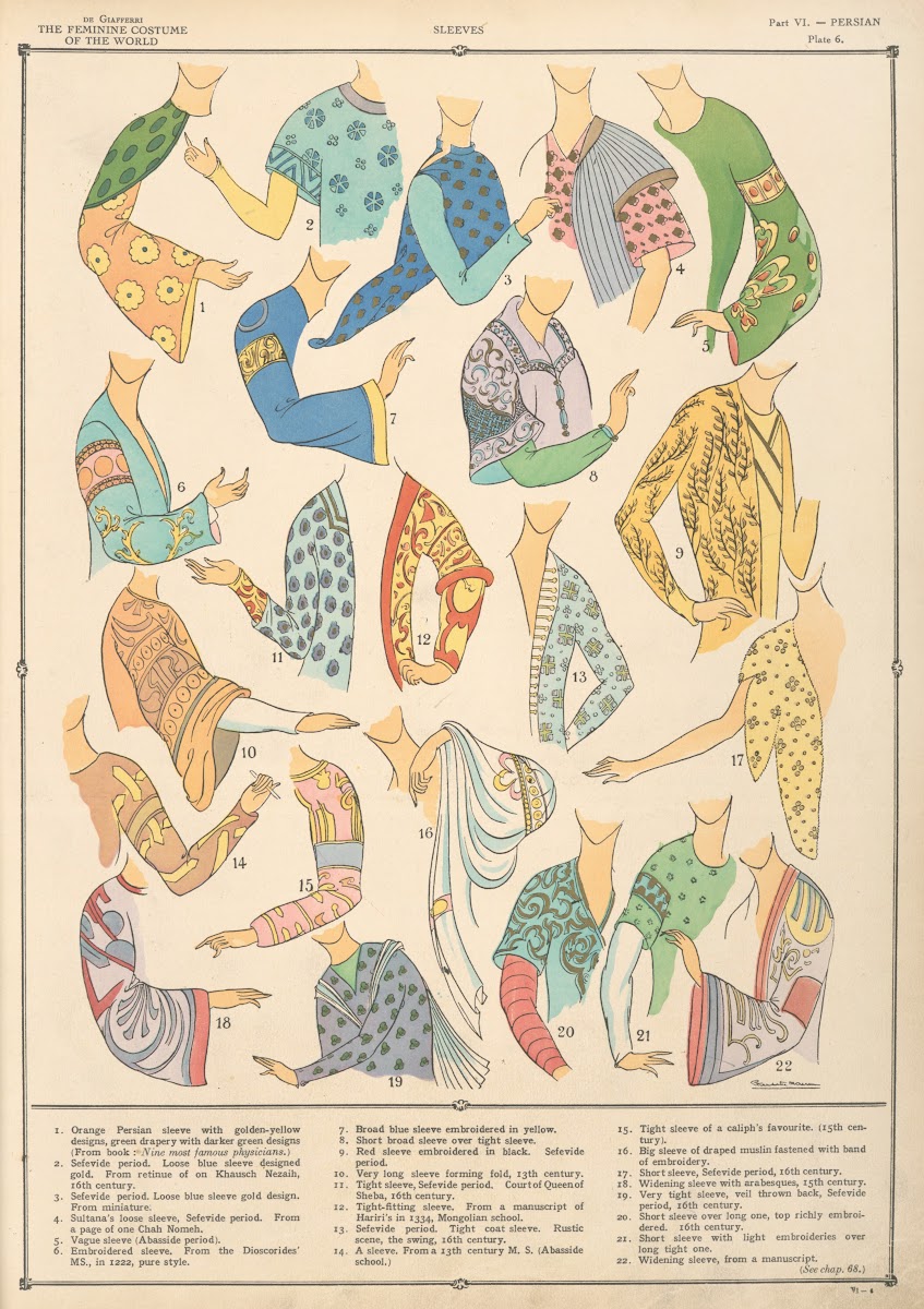 Persian  Sleeves 1926 1927