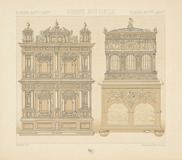 Mobilier  lorgue 1876 1888
