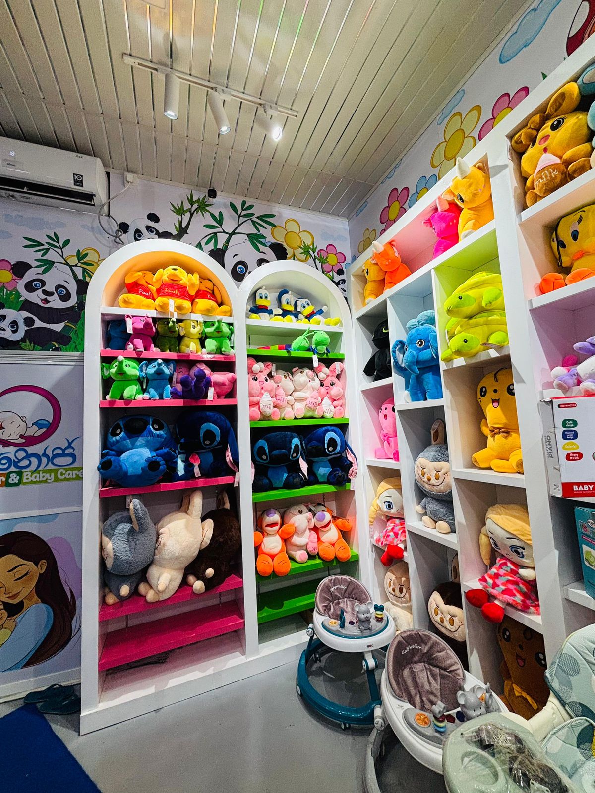 Inside Manoj Baby Care and Book Shop, Narammala