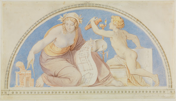 Allegorie Der Mathematik 1838 1840