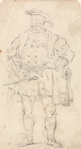 Figure Costume Study of Henry VIII between 1793 and 1795