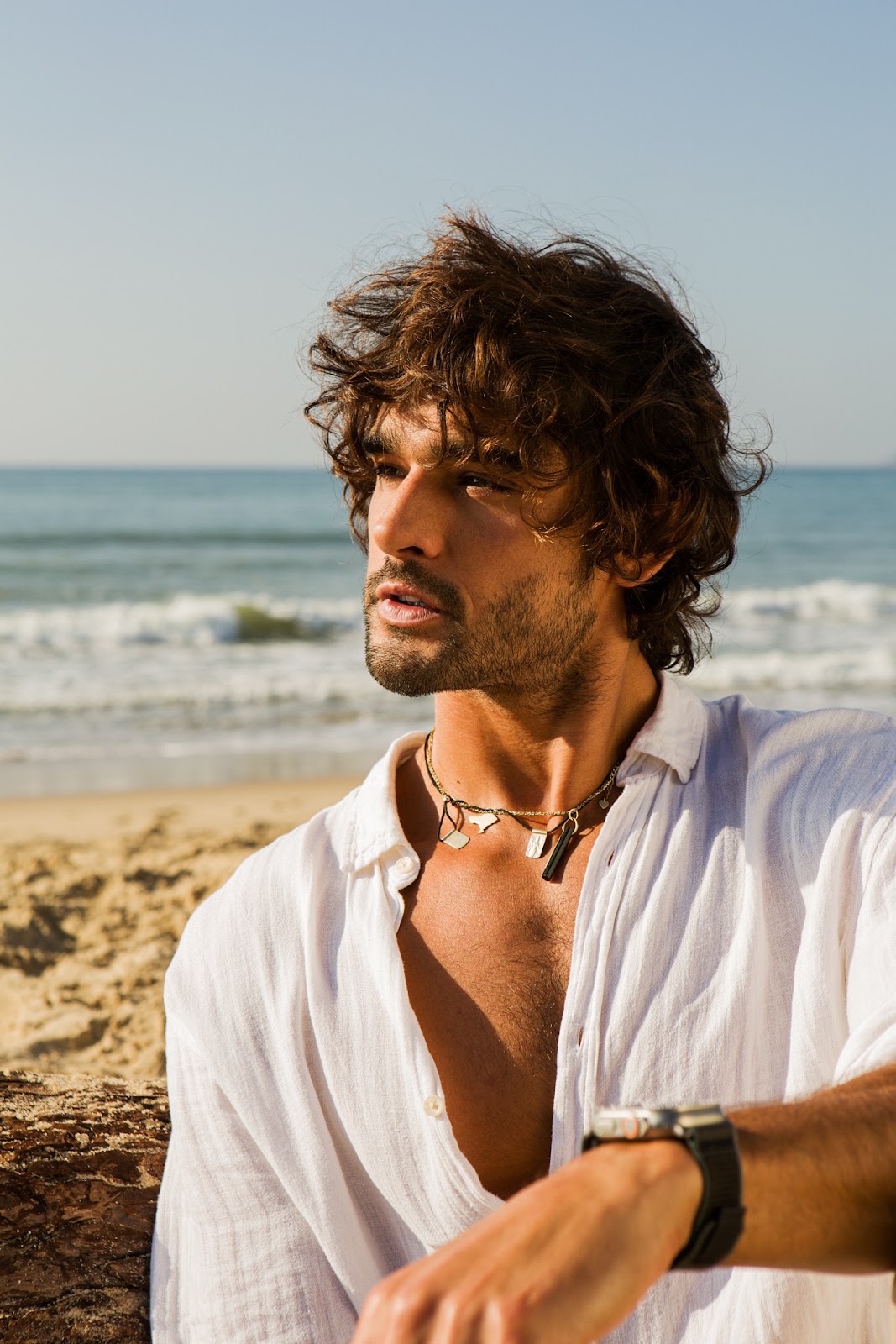 Marlon Teixeira, porta-voz do RARO, na Praia Brava