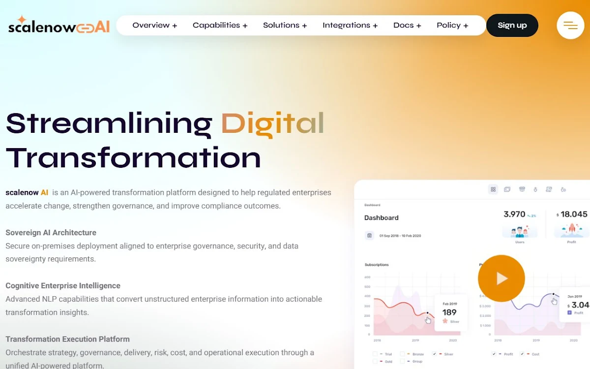 Captura de scalenowai - Streamlining Transformation