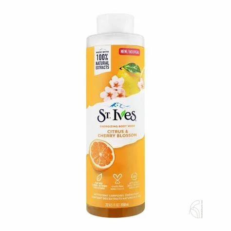 St. Ives Citrus And Cherry Blossom Body Wash 650ml