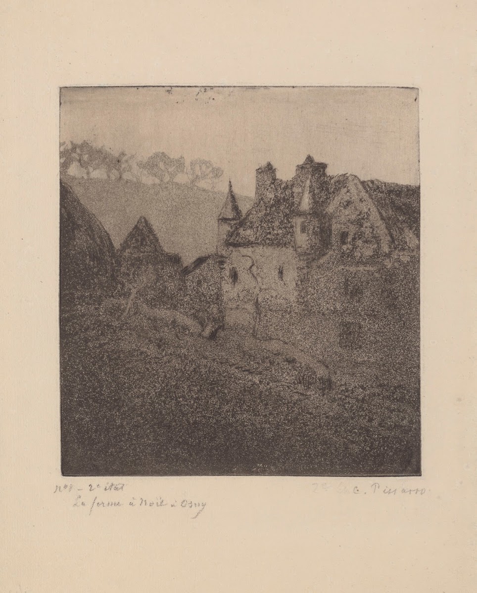 La ferme à Noël Osny 1884