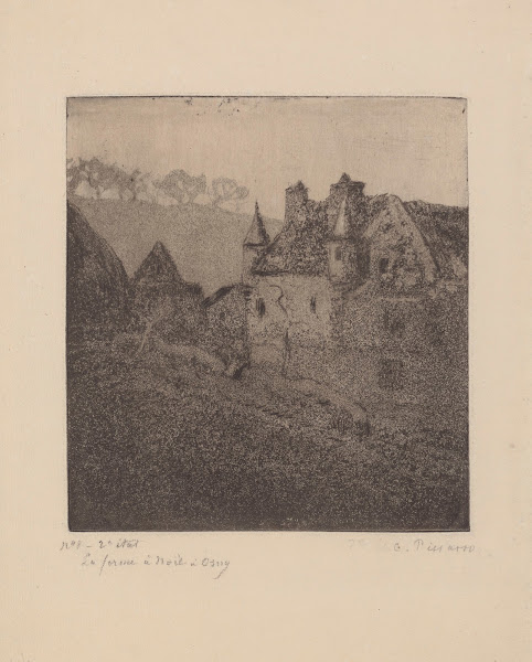La ferme à Noël Osny 1884