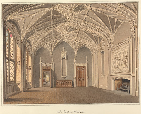The Hall of Blithfield 1823