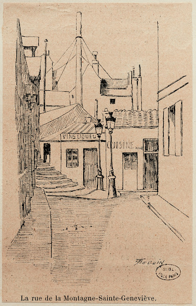 La Rue De La Montagne Sainte GenevièVe