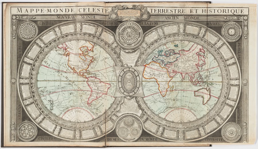1792_Atlas : tableau général et raisonne du globe terrestre